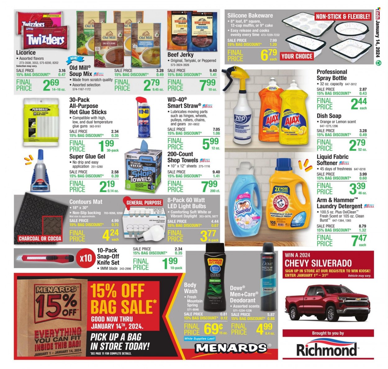 Menards ad - 01/04/2024 - 01/14/2024. Page 16