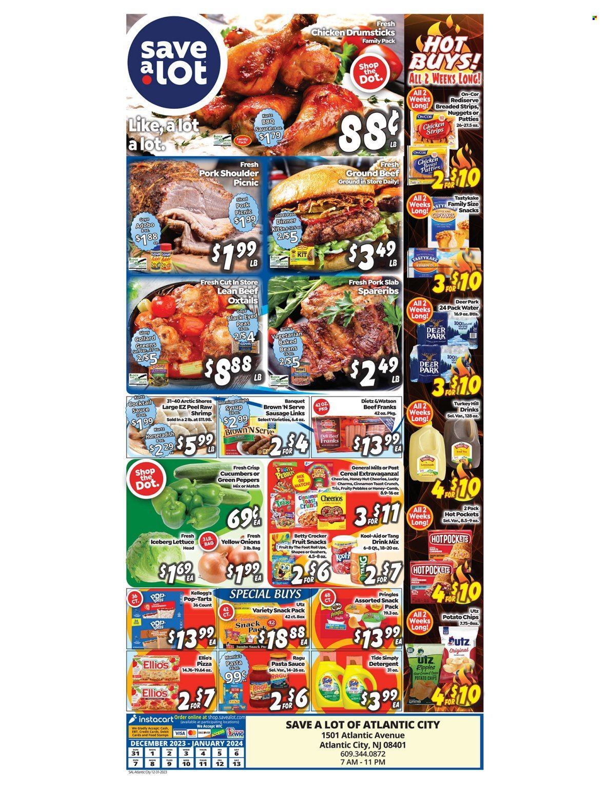 Save a Lot ad - 12/31/2023 - 01/13/2024. Page 1