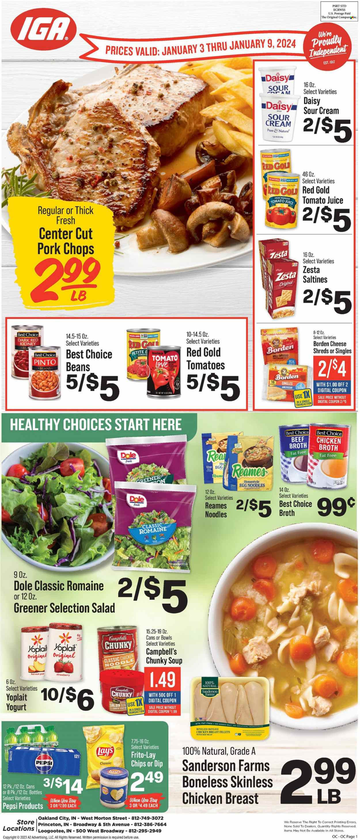 IGA ad - 01/03/2024 - 01/09/2024. Page 1