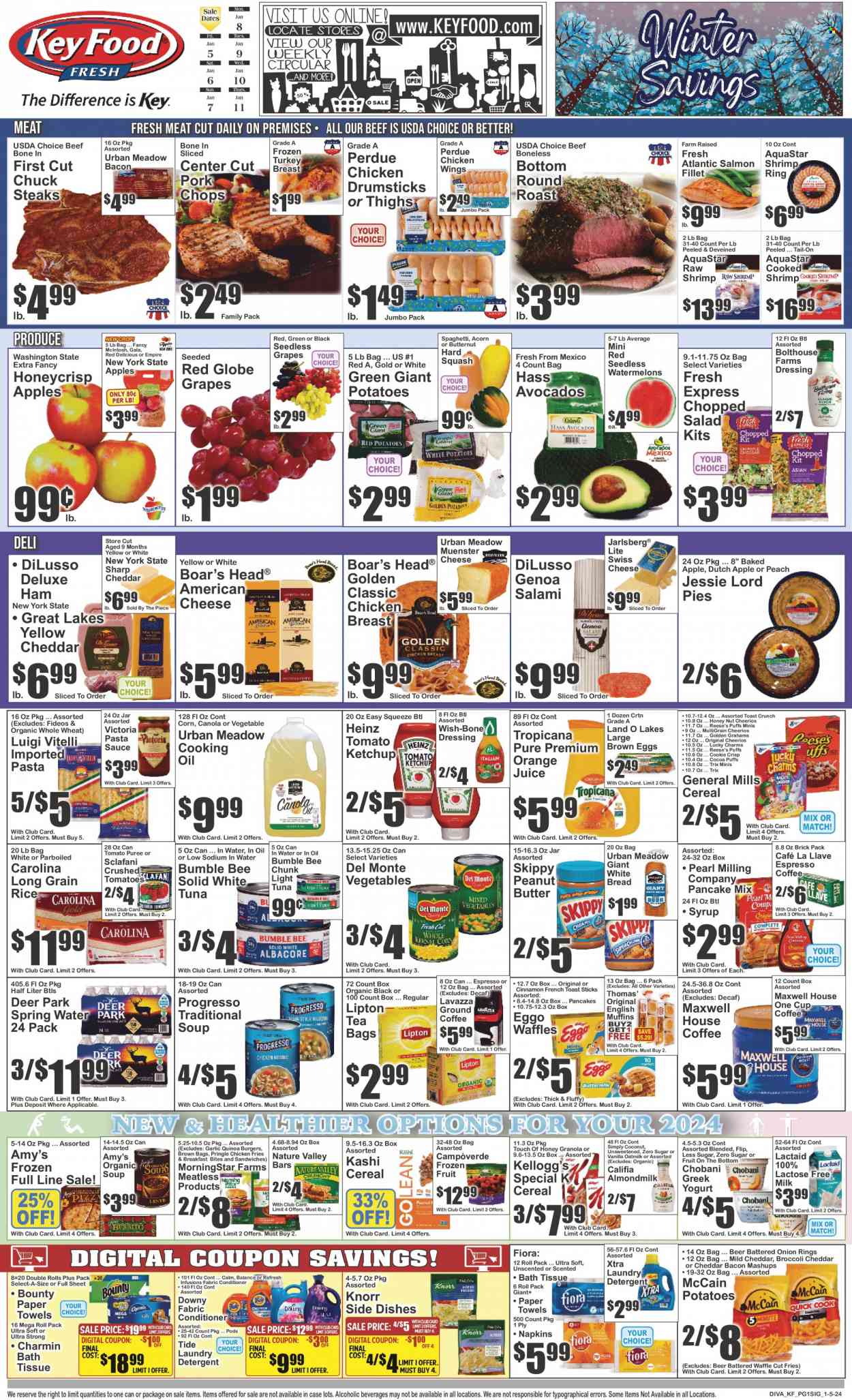 Key Food ad - 01/05/2024 - 01/11/2024. Page 1