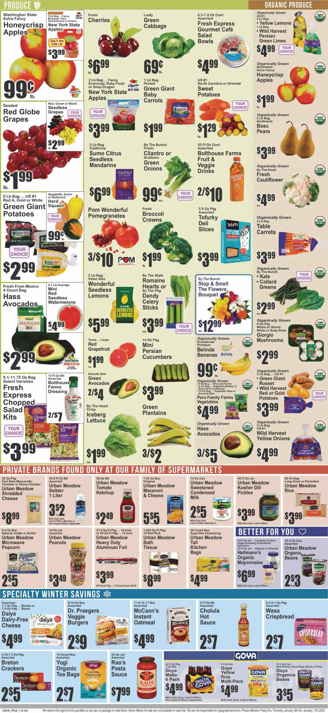 Key Food ad - 01/05/2024 - 01/11/2024. Page 3