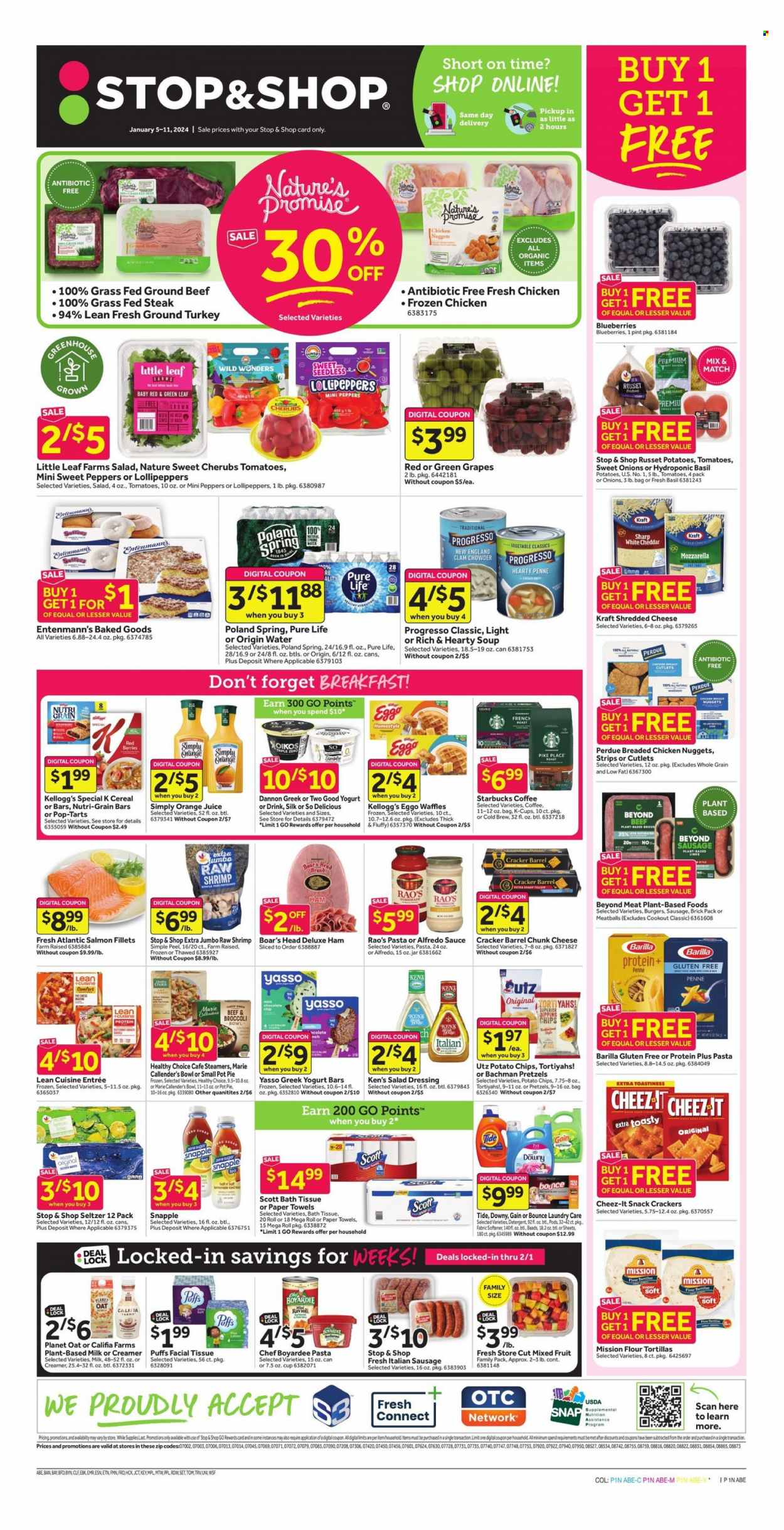 Stop & Shop ad - 01/05/2024 - 01/11/2024. Page 1