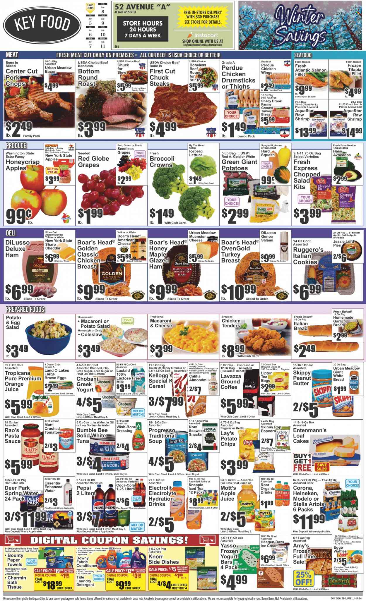 Key Food ad - 01/05/2024 - 01/11/2024. Page 1