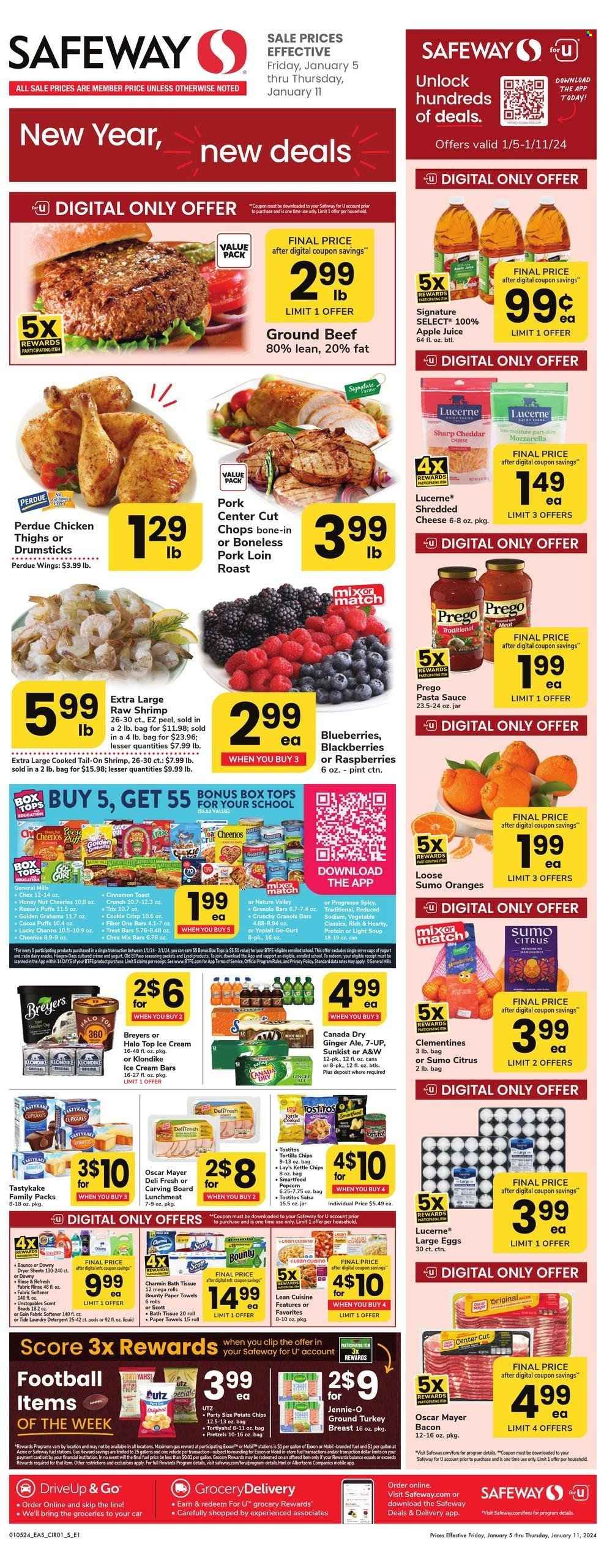 Safeway ad - 01/05/2024 - 01/11/2024. Page 1
