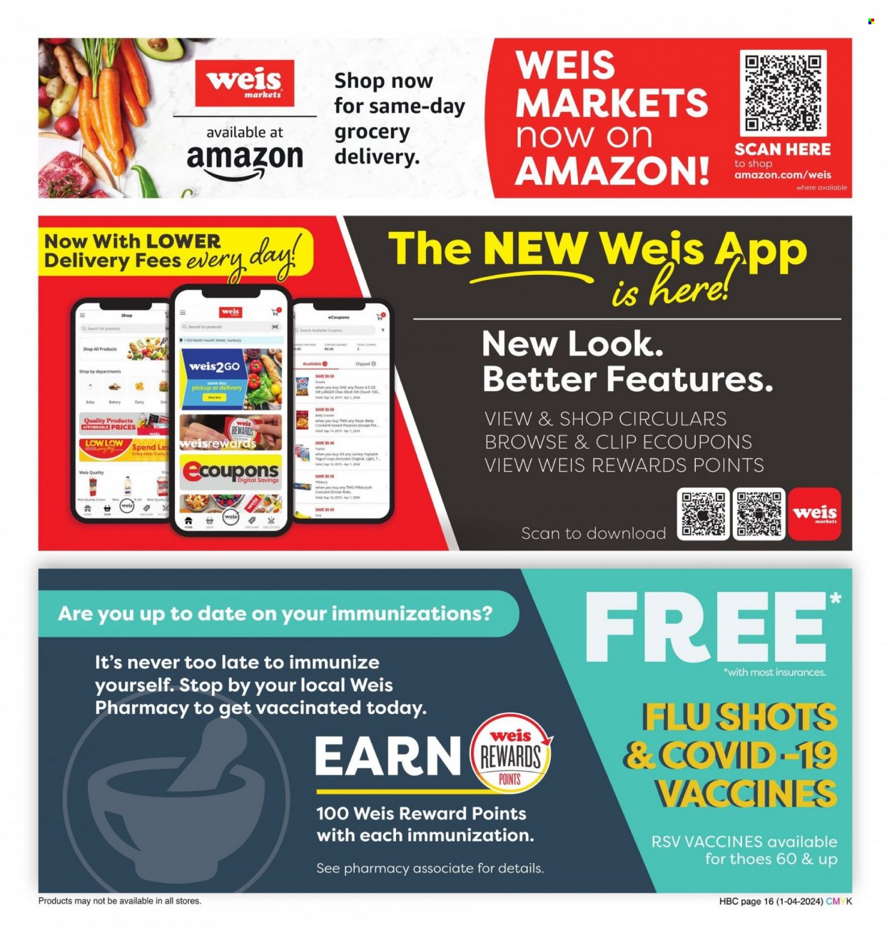 Weis ad - 01/04/2024 - 01/31/2024. Page 16