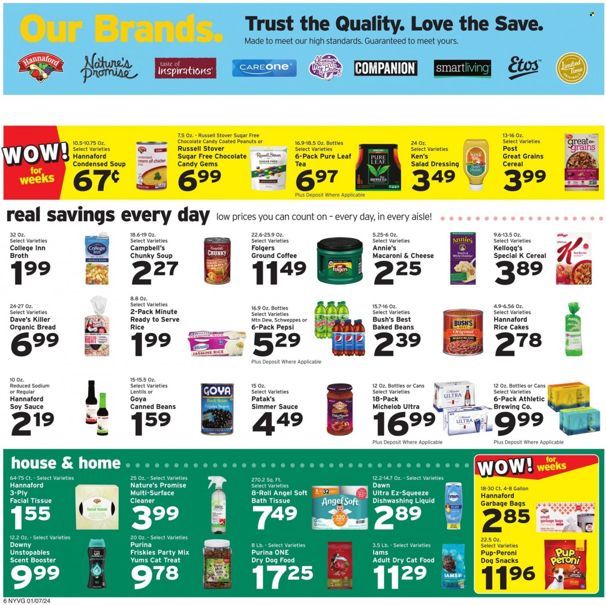 Hannaford ad - 01/07/2024 - 01/13/2024. Page 6