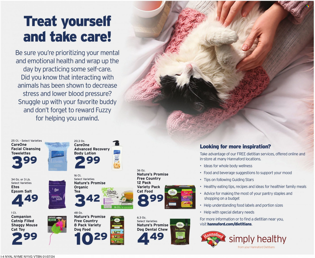 Hannaford ad - 01/07/2024 - 01/13/2024. Page 12