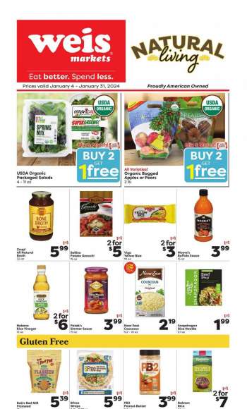 Weis Flyer - 01/04/2024 - 01/31/2024.