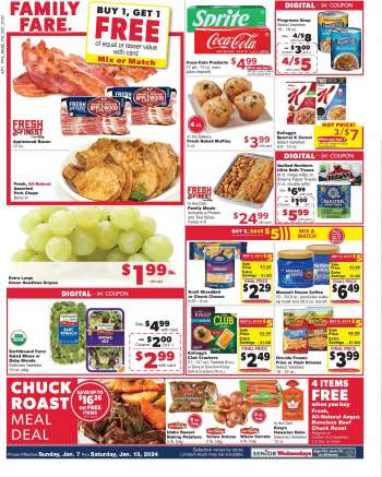 Family Fare Flyer - 01/07/2024 - 01/13/2024.