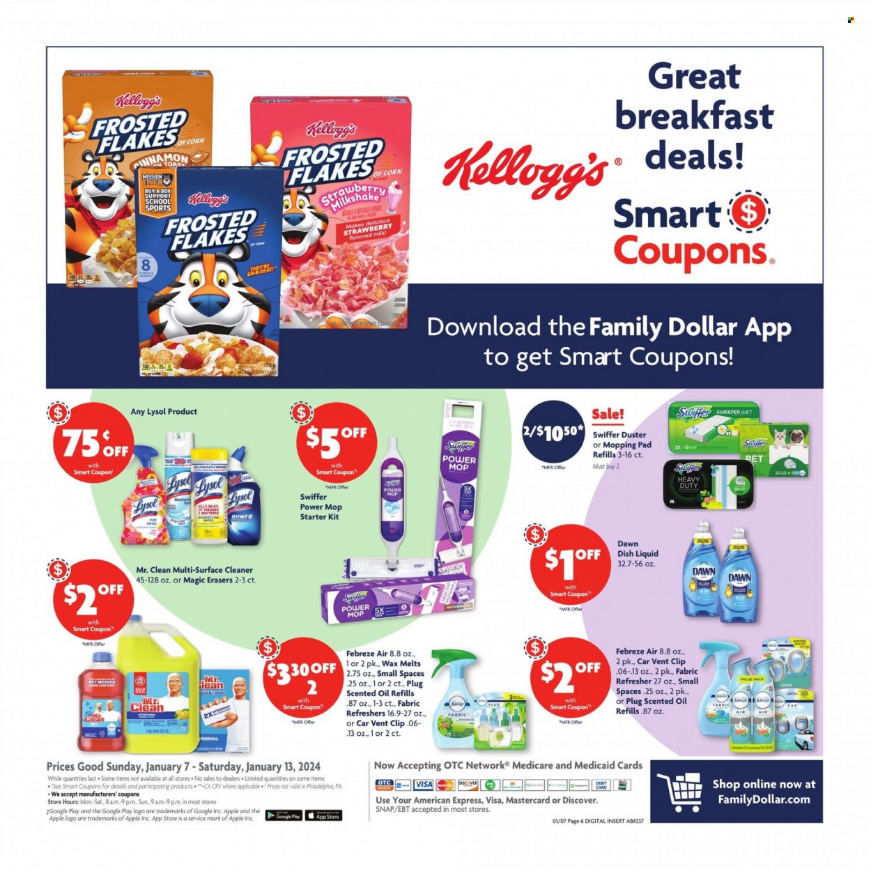 Family Dollar ad - 01/07/2024 - 01/13/2024. Page 6