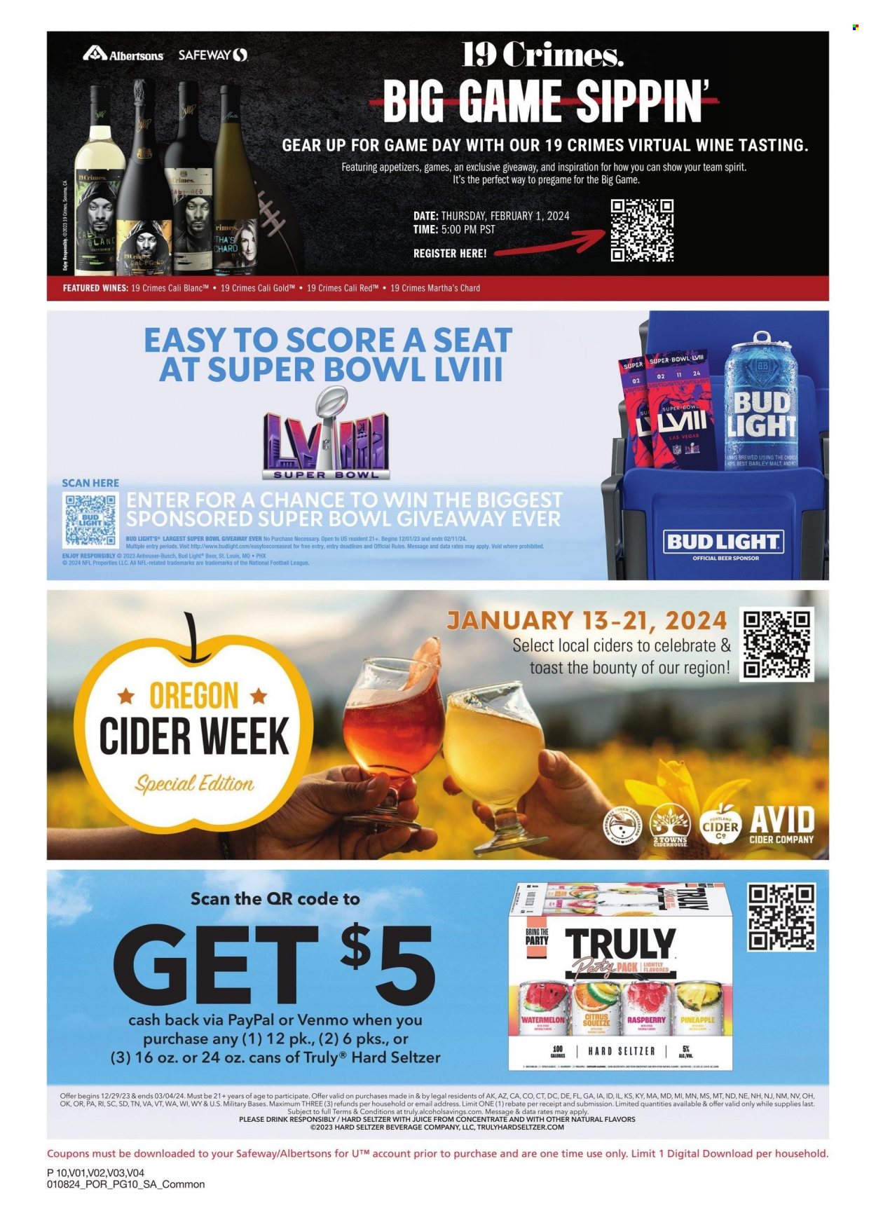 Safeway ad - 01/08/2024 - 02/04/2024. Page 10