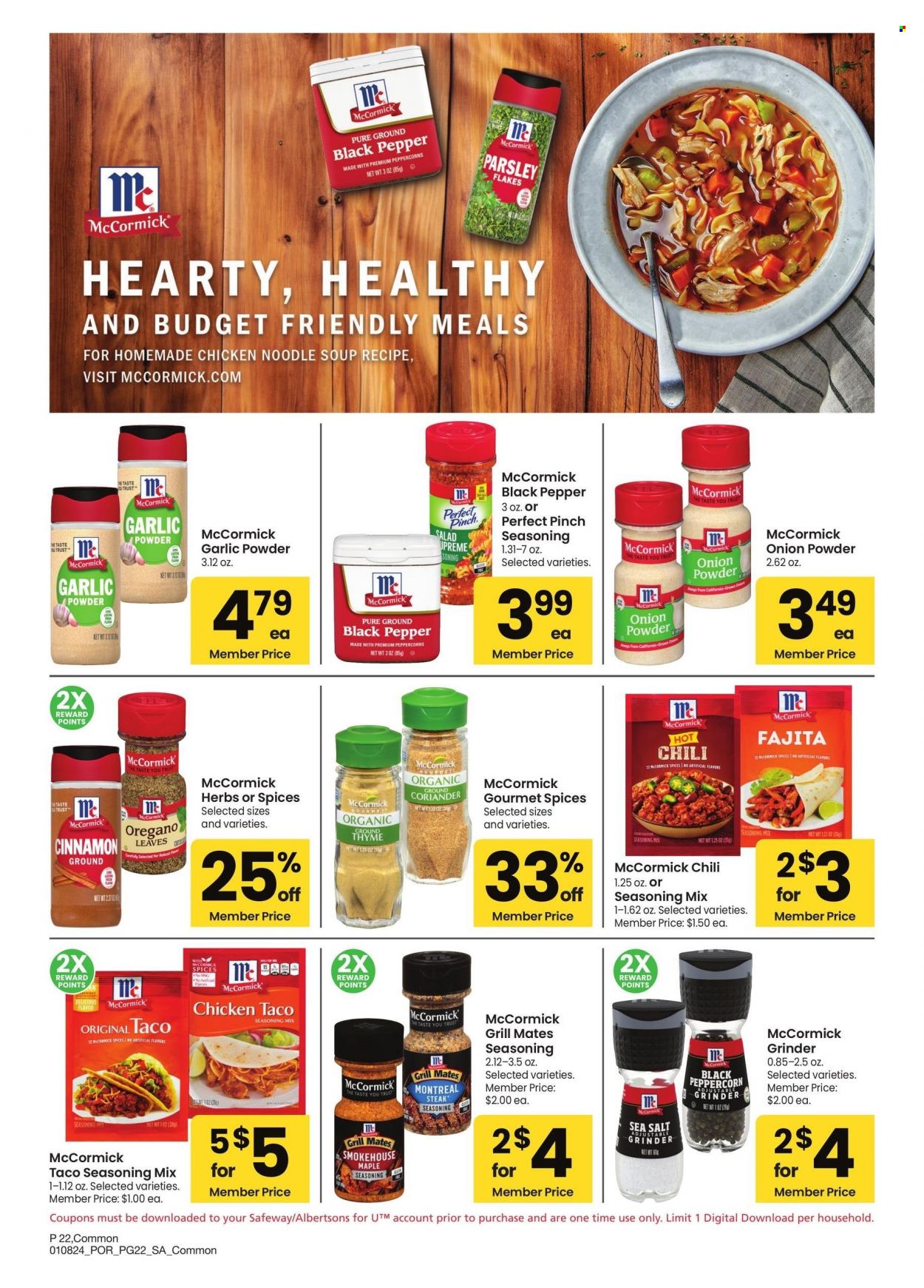 Safeway ad - 01/08/2024 - 02/04/2024. Page 22