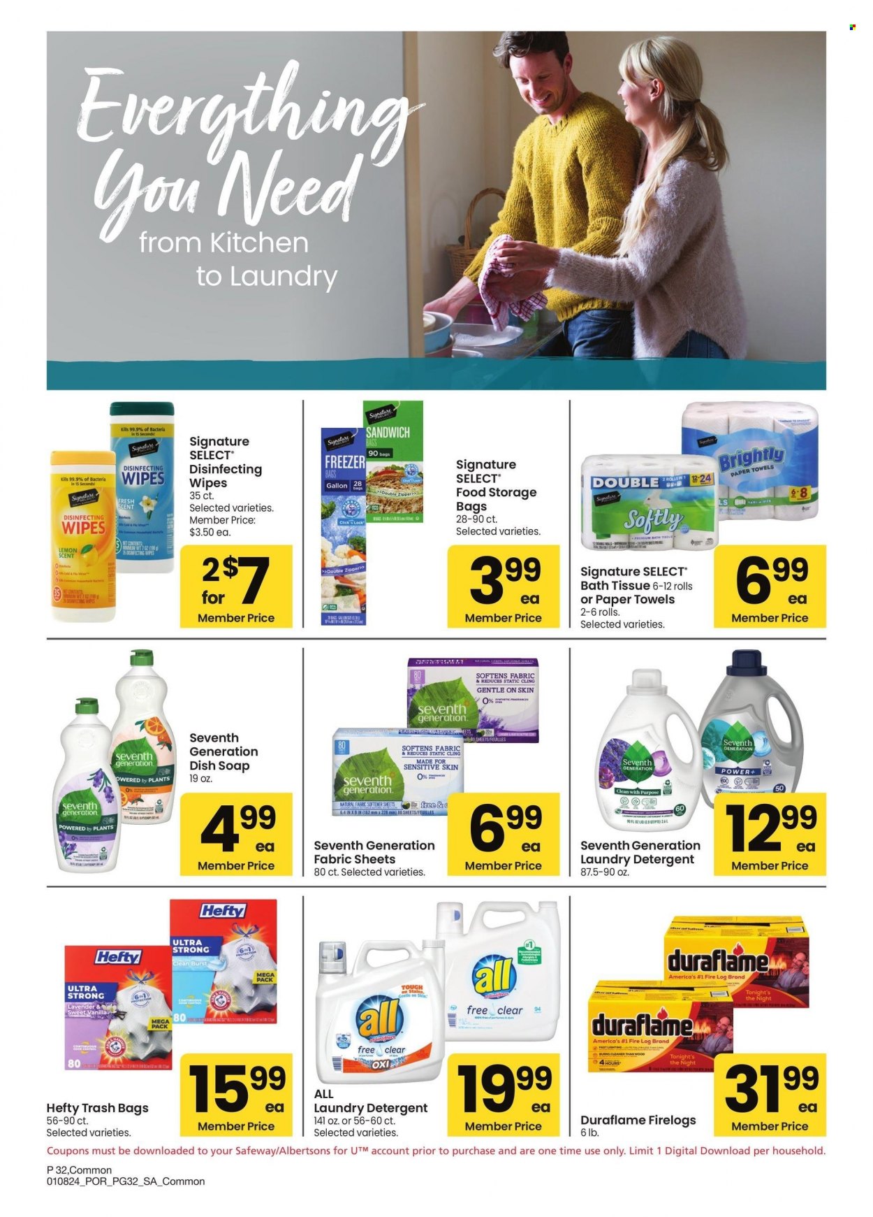 Safeway ad - 01/08/2024 - 02/04/2024. Page 32