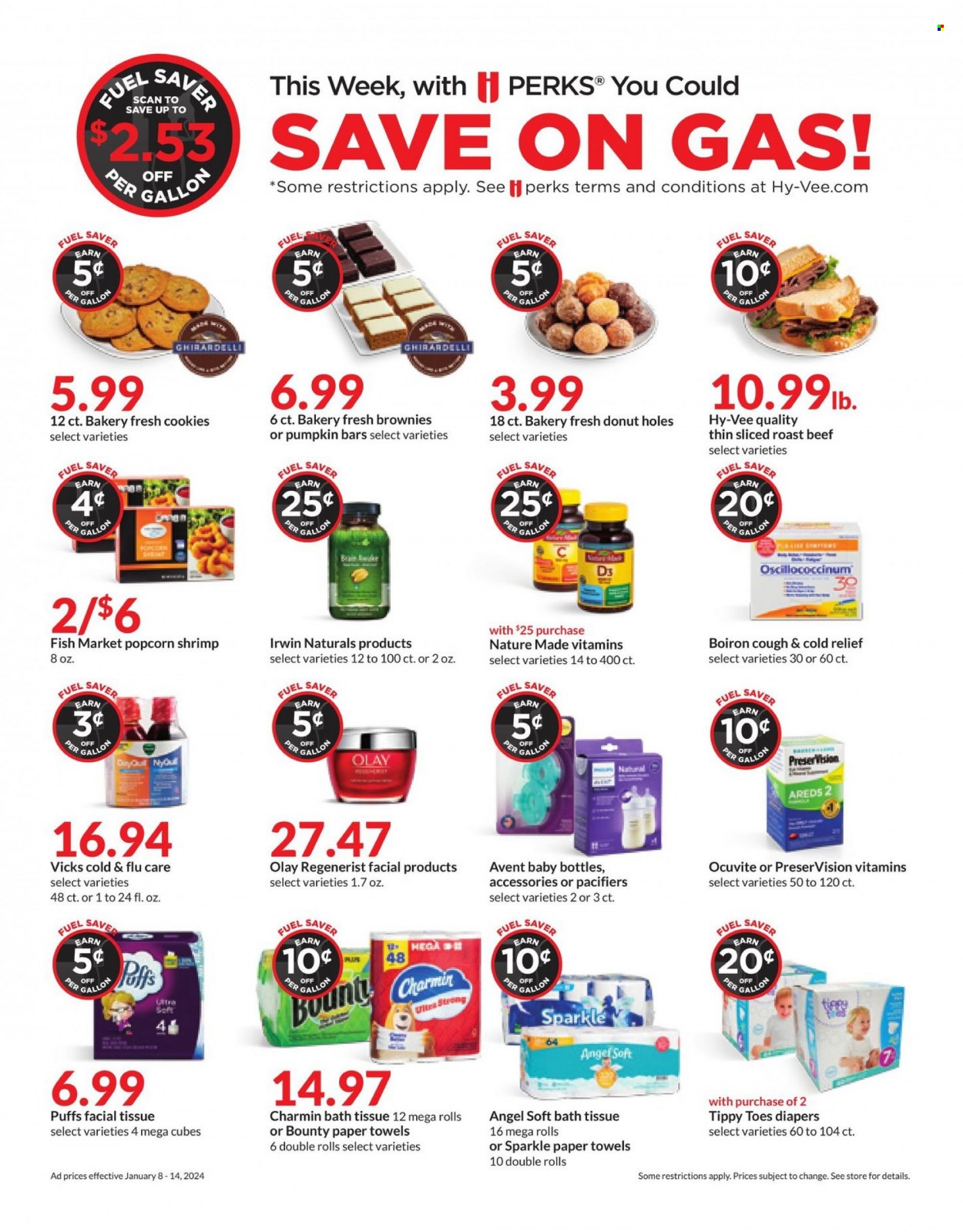 Hy-Vee ad - 01/08/2024 - 01/14/2024. Page 7