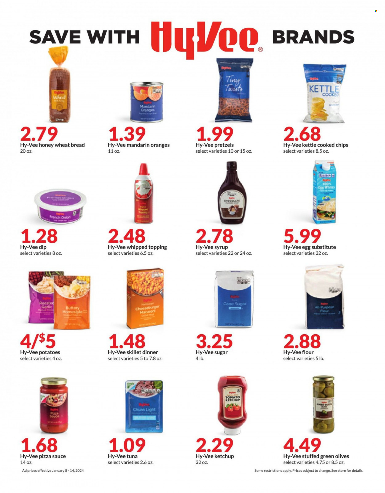 Hy-Vee ad - 01/08/2024 - 01/14/2024. Page 8