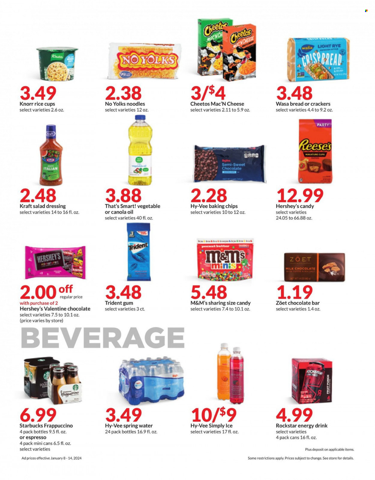 Hy-Vee ad - 01/08/2024 - 01/14/2024. Page 14