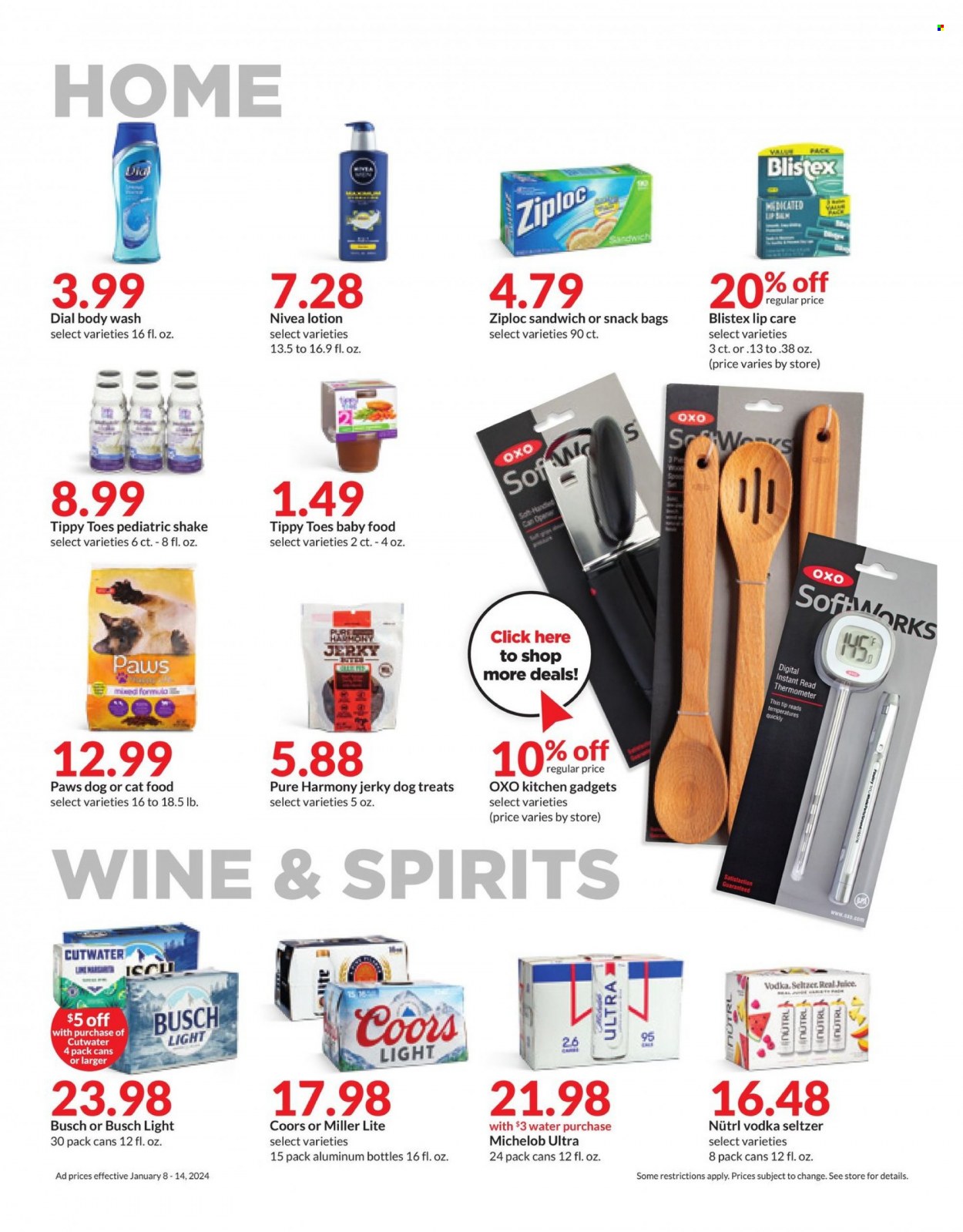 Hy-Vee ad - 01/08/2024 - 01/14/2024. Page 21