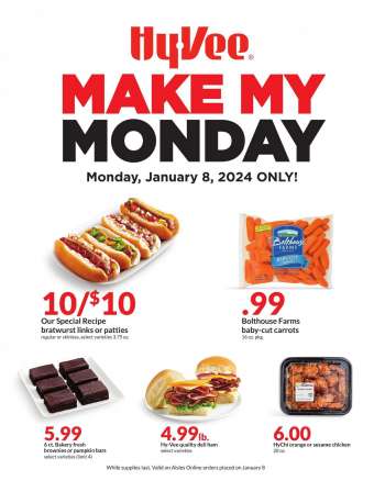 Hy-Vee Flyer - 01/08/2024 - 01/08/2024.
