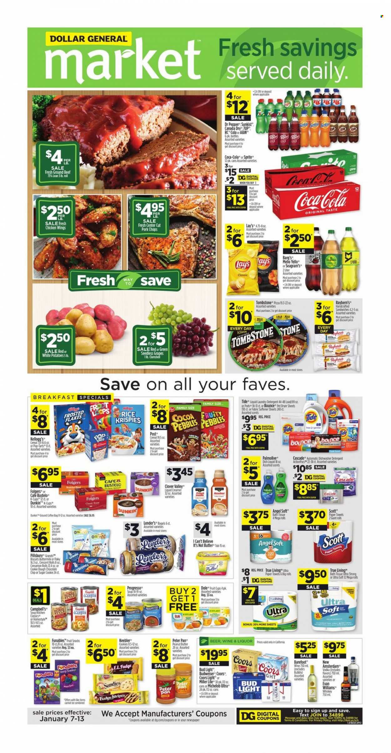 Dollar General ad - 01/07/2024 - 01/13/2024. Page 1
