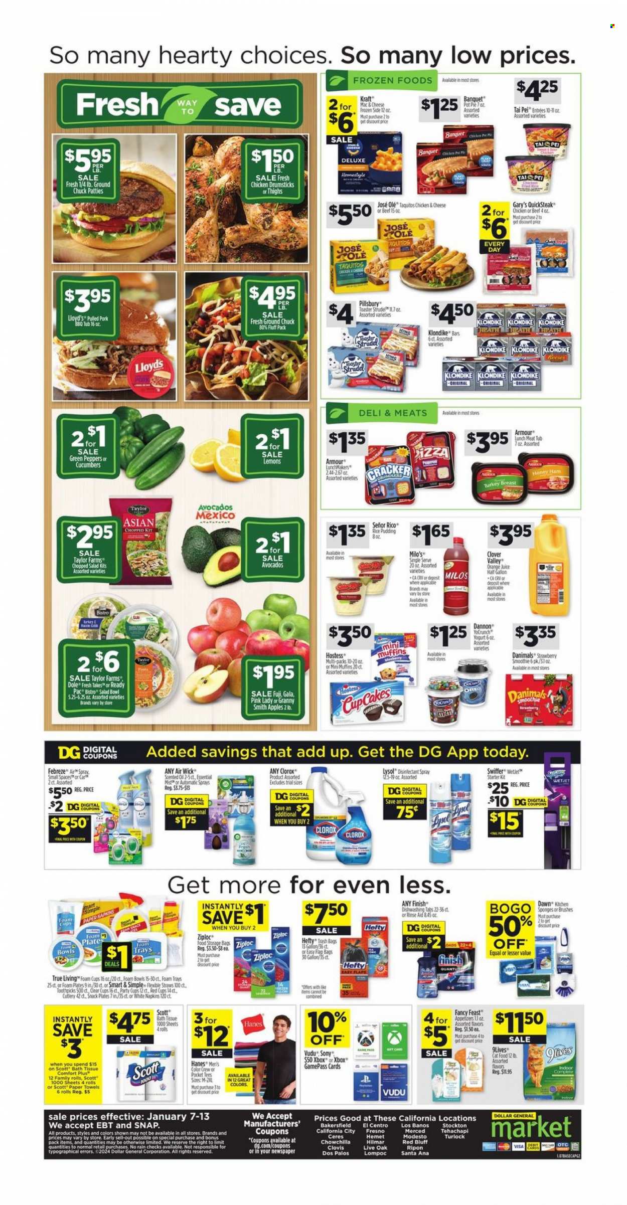 Dollar General ad - 01/07/2024 - 01/13/2024. Page 2