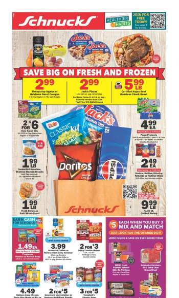 SCHNUCKS ad • Weekly Print Ad • from Wed, January 17, 2024