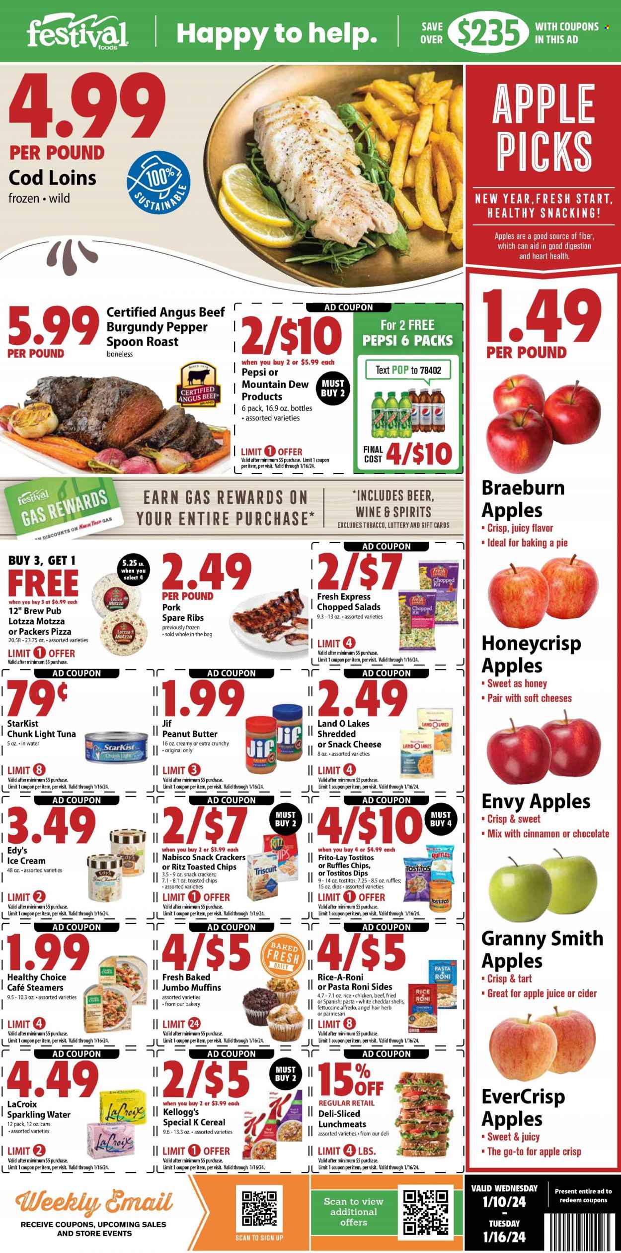 FESTIVAL FOODS ad • Weekly Ad • from Wed, January 10, 2024 page 1