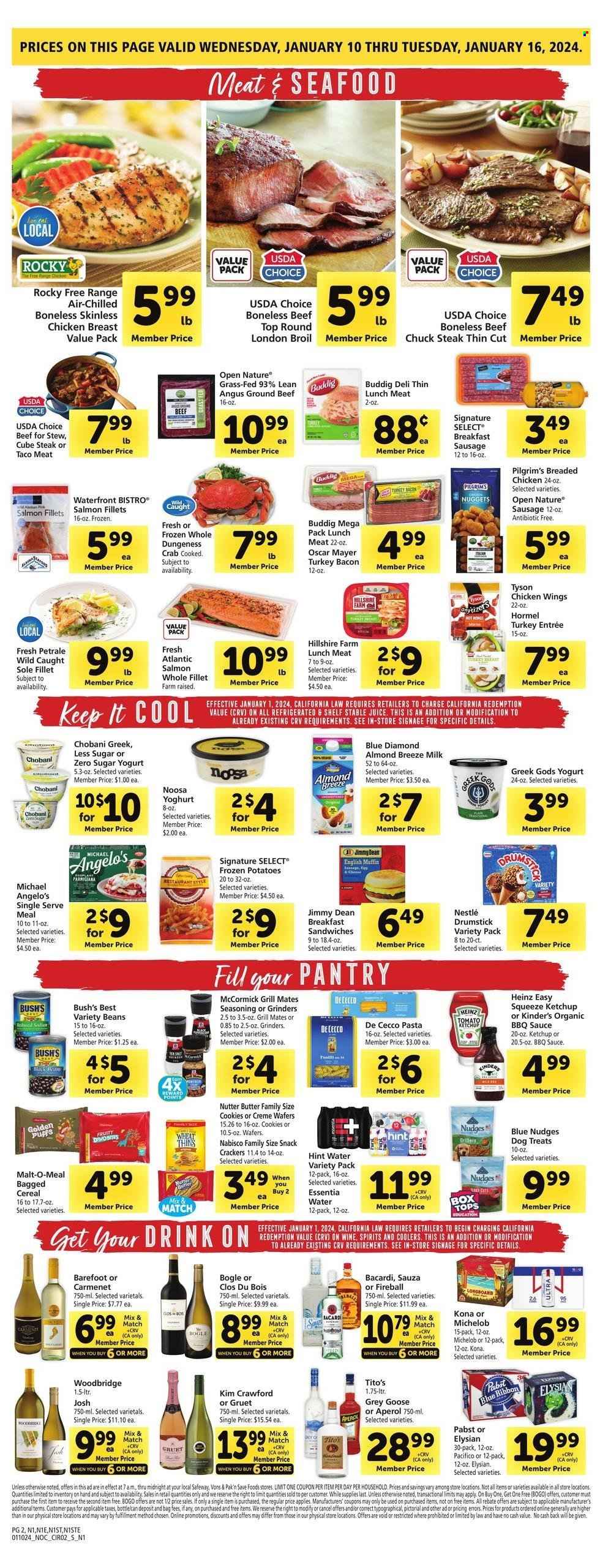 Safeway ad - 01/10/2024 - 01/16/2024. Page 2
