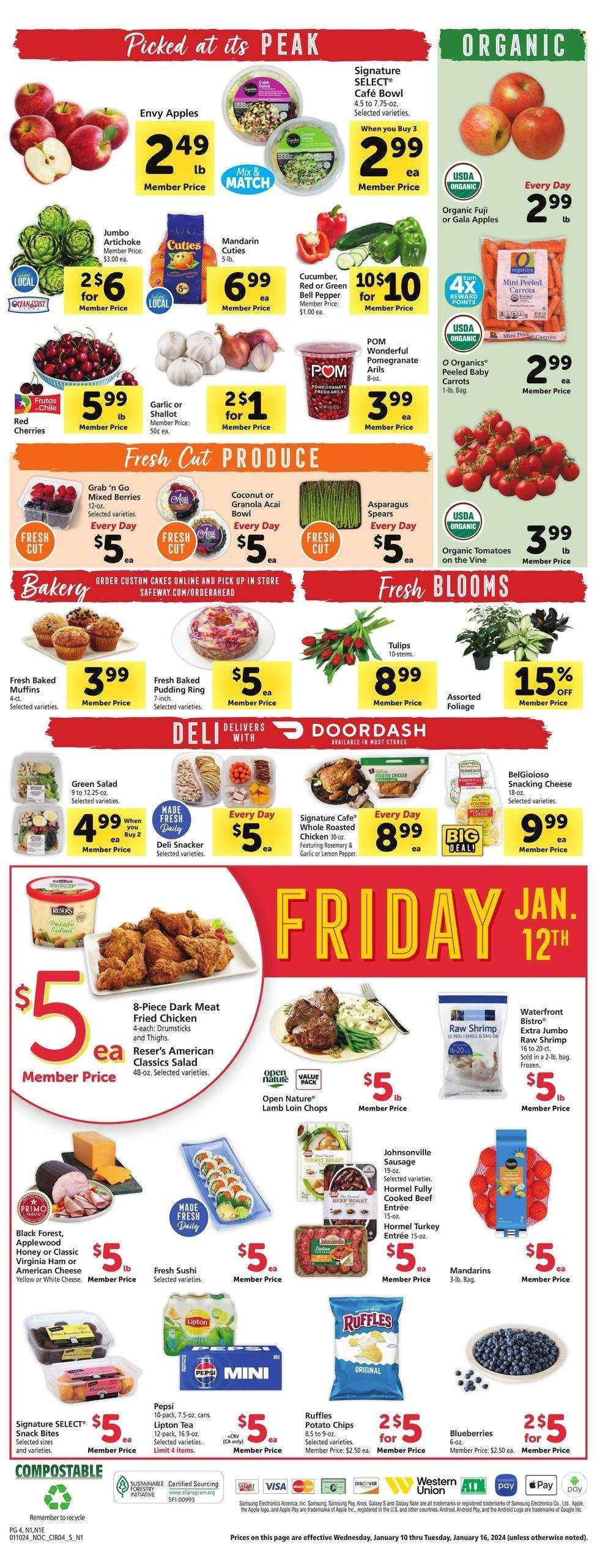 Safeway ad - 01/10/2024 - 01/16/2024. Page 4
