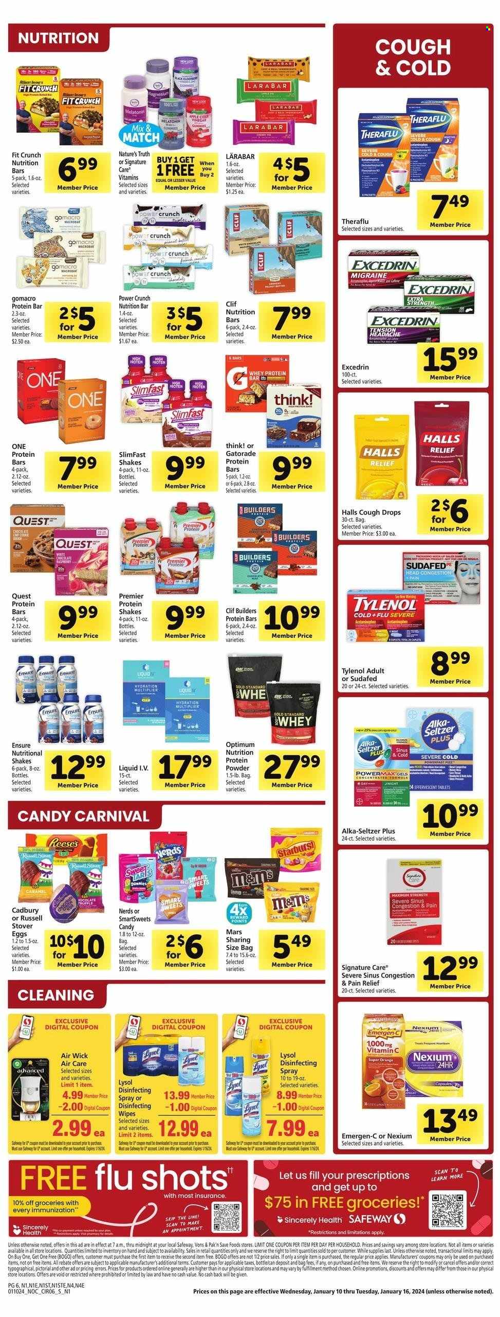 Safeway ad - 01/10/2024 - 01/16/2024. Page 6