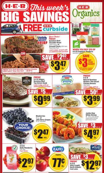 H-E-B Flyer - 01/10/2024 - 01/16/2024.