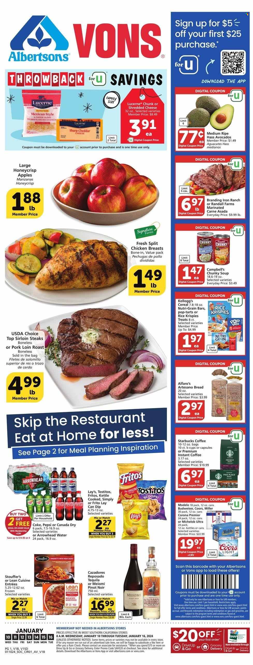 Vons ad - 01/10/2024 - 01/16/2024. Page 1