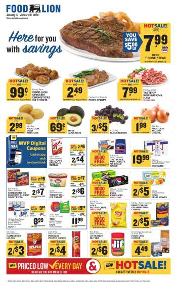 Food Lion Flyer - 01/10/2024 - 01/16/2024.