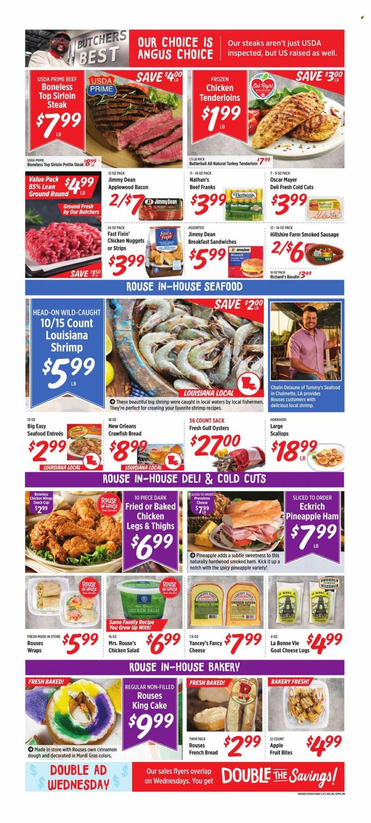 Rouses Markets ad - 01/10/2024 - 01/17/2024. Page 2
