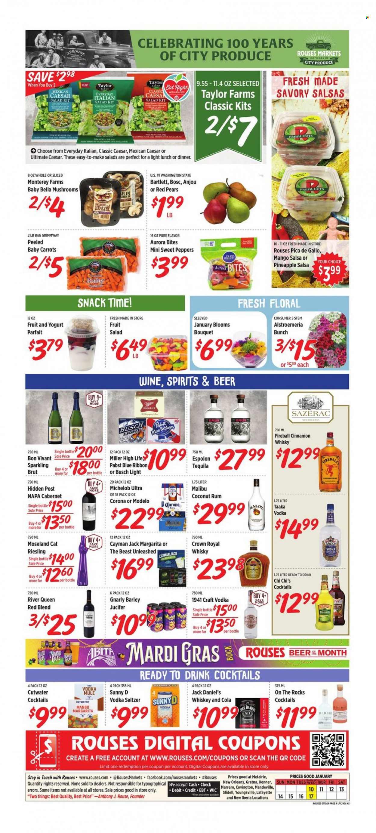 Rouses Markets ad - 01/10/2024 - 01/17/2024. Page 6