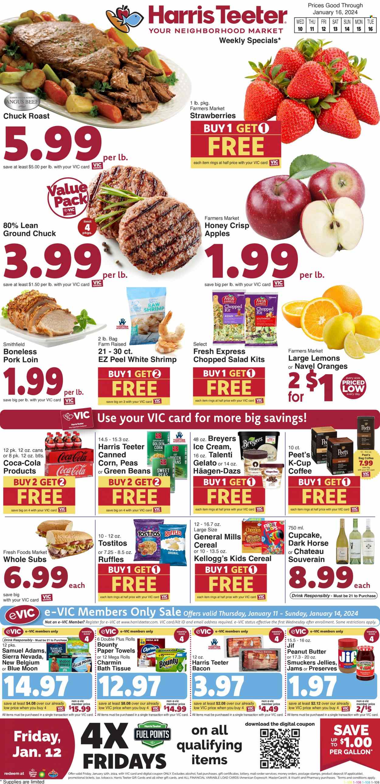 Harris Teeter ad - 01/10/2024 - 01/16/2024. Page 1