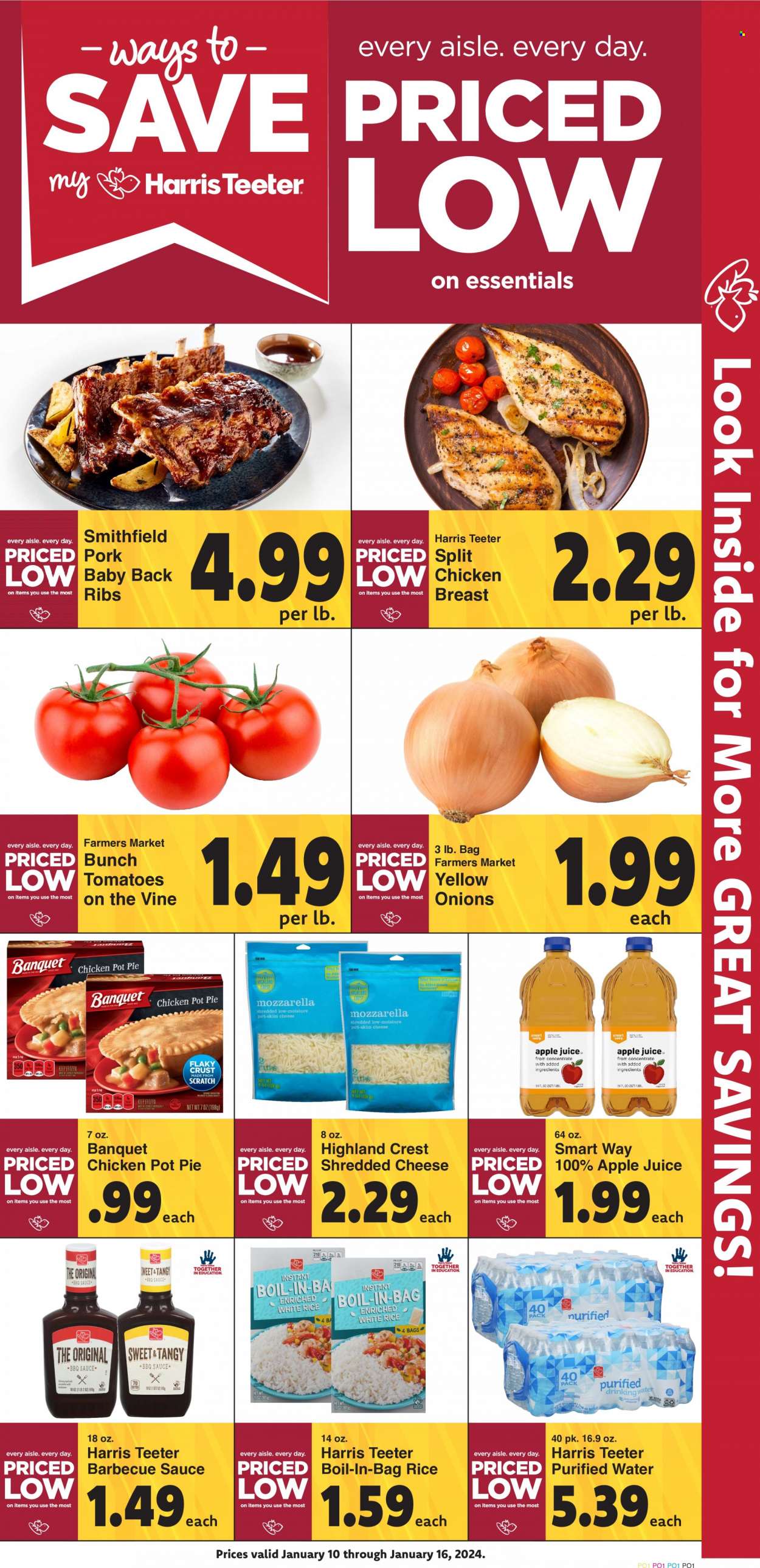 Harris Teeter ad - 01/10/2024 - 01/16/2024. Page 5