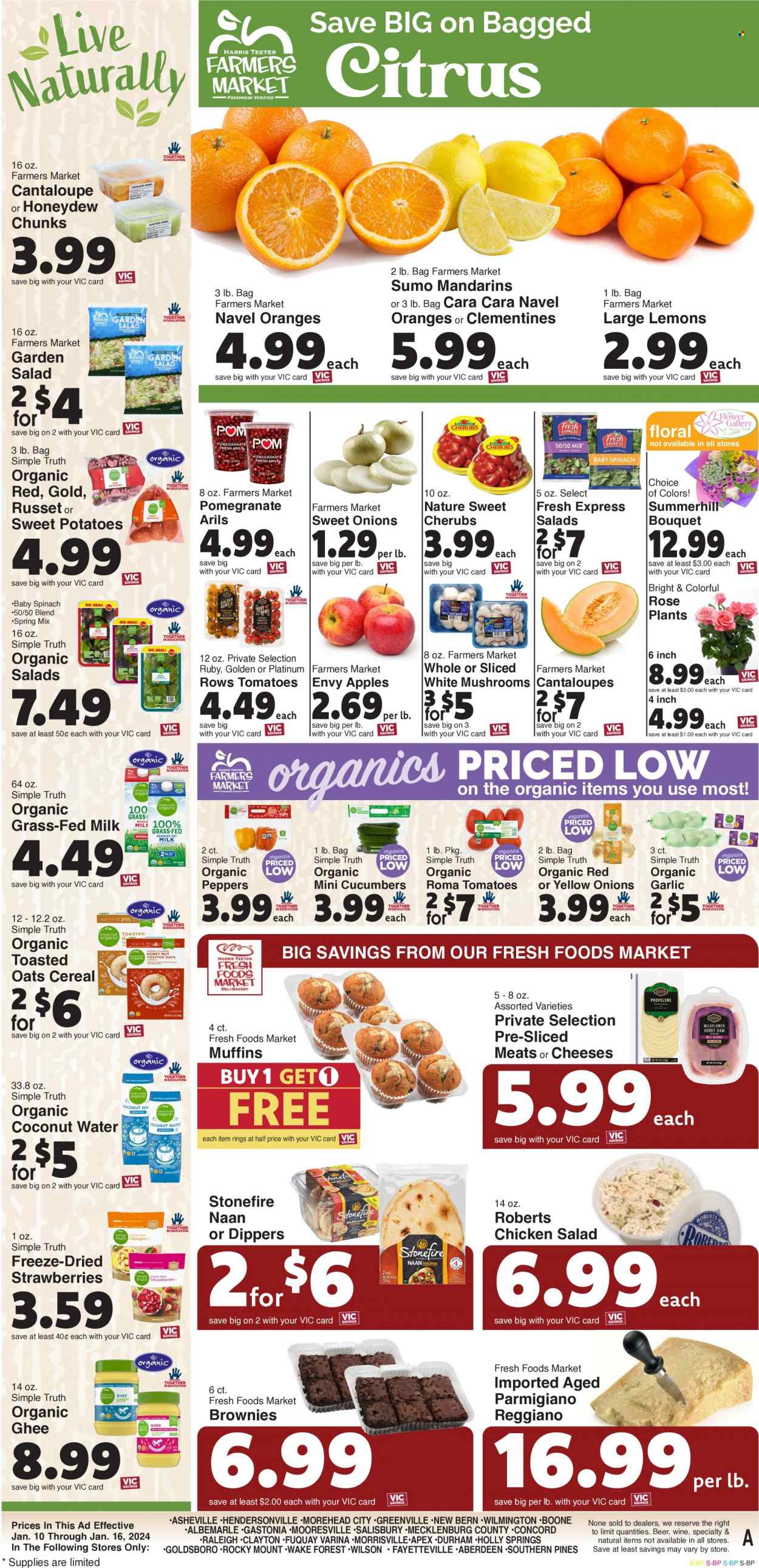Harris Teeter ad - 01/10/2024 - 01/16/2024. Page 8