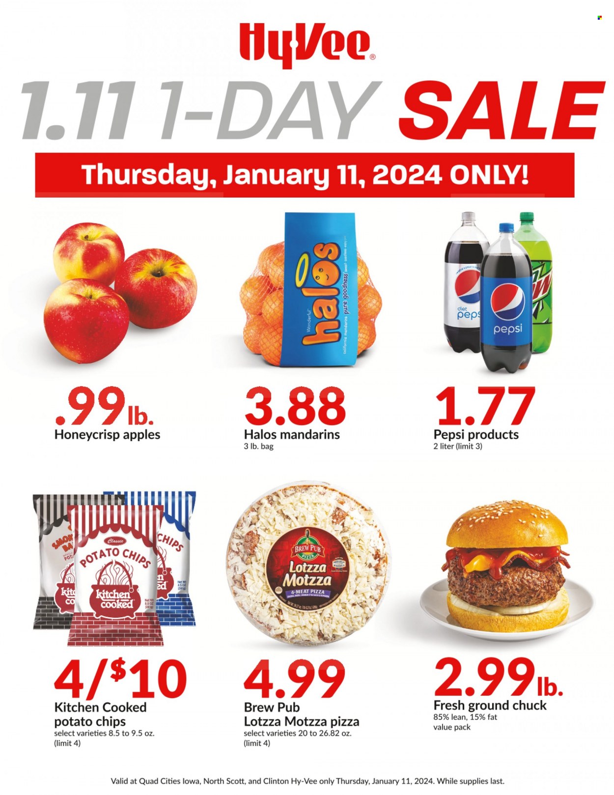 Hy-Vee ad - 01/11/2024 - 01/11/2024. Page 1