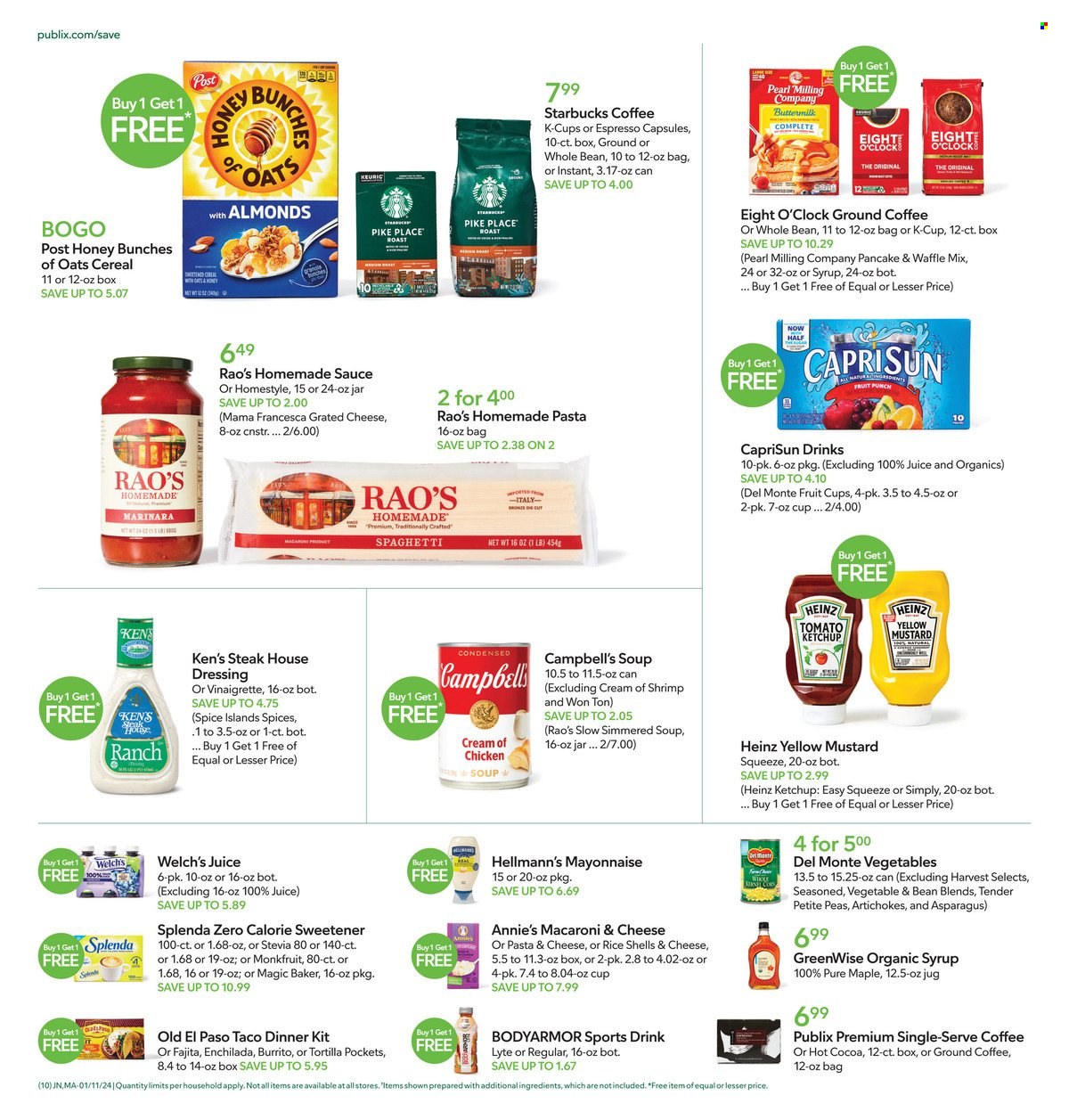 Publix ad - 01/11/2024 - 01/17/2024. Page 10
