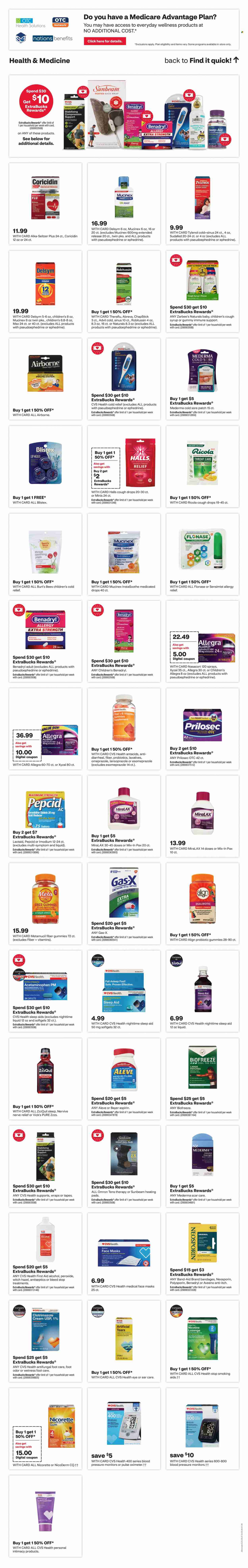 CVS Pharmacy ad - 01/14/2024 - 01/20/2024. Page 6