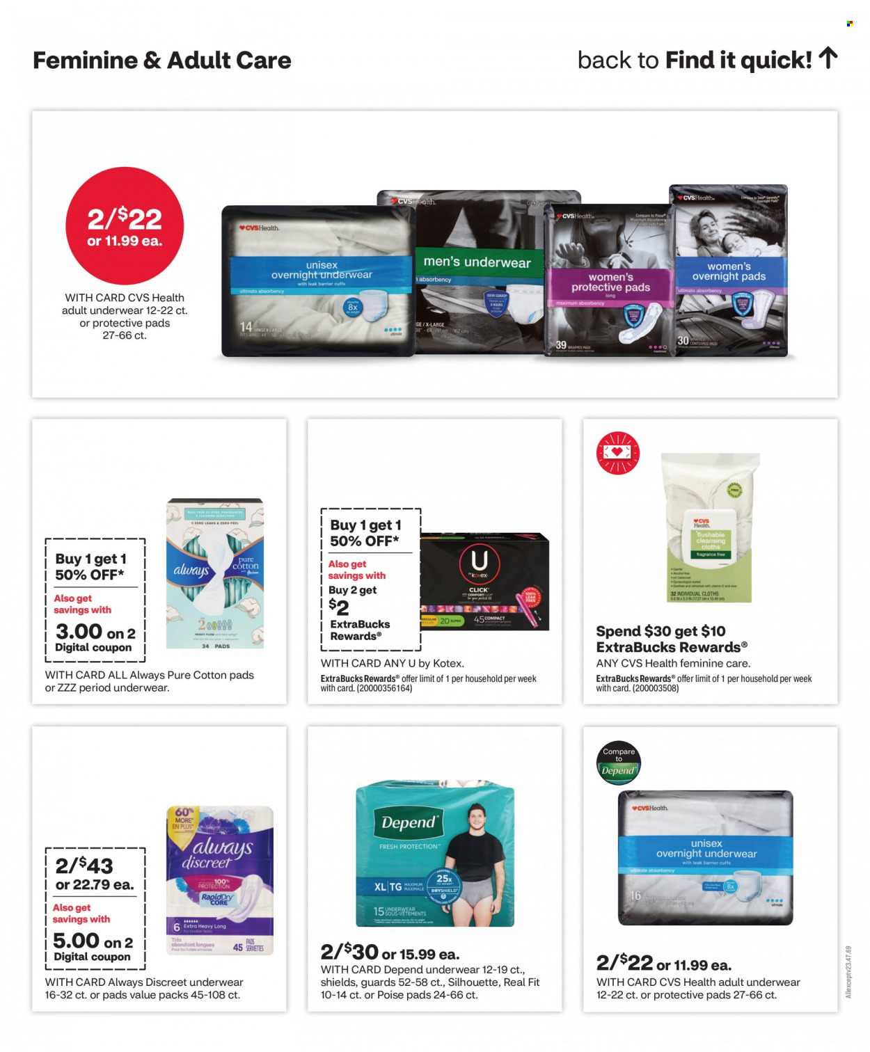 CVS Pharmacy ad - 01/14/2024 - 01/20/2024. Page 7