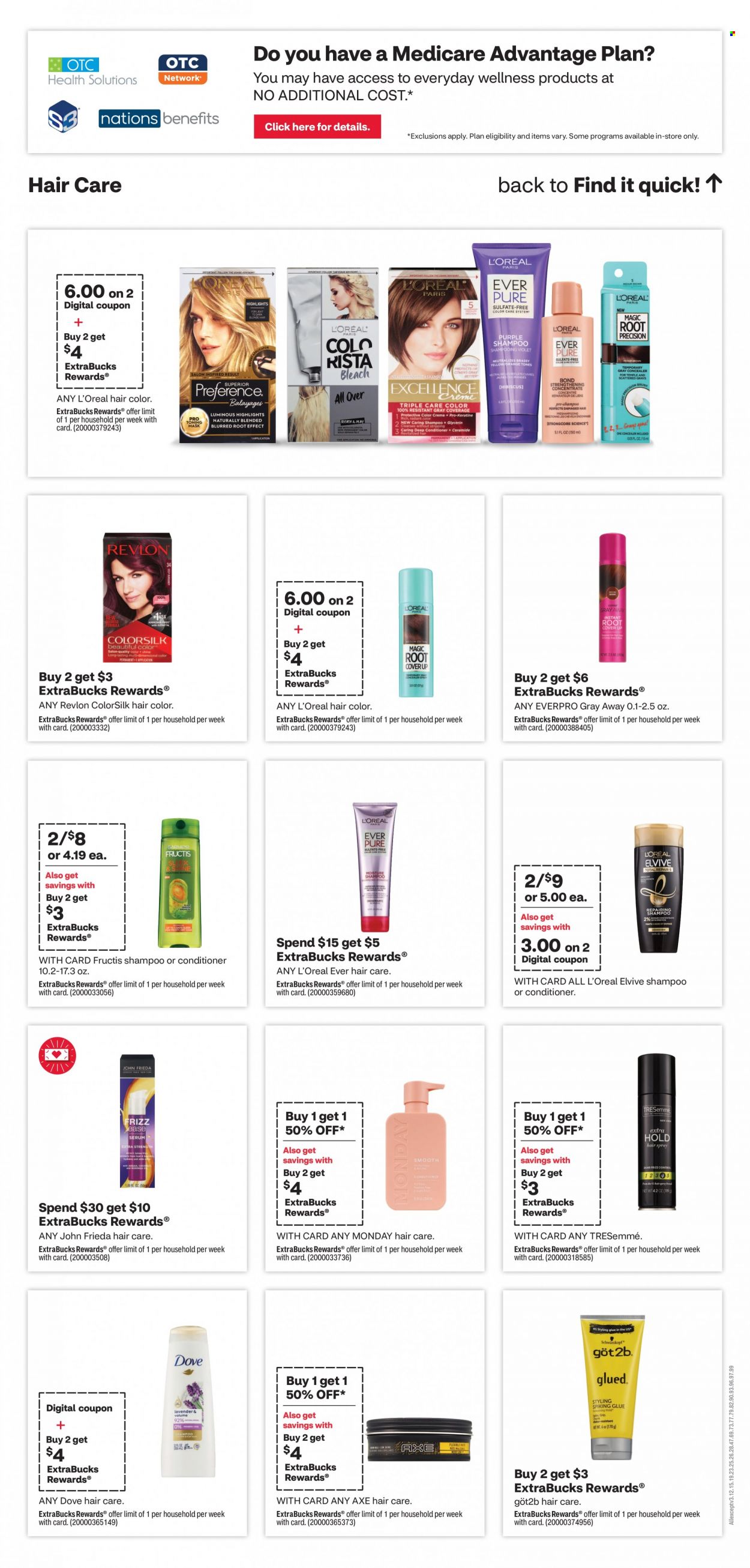 CVS Pharmacy ad - 01/14/2024 - 01/20/2024. Page 12