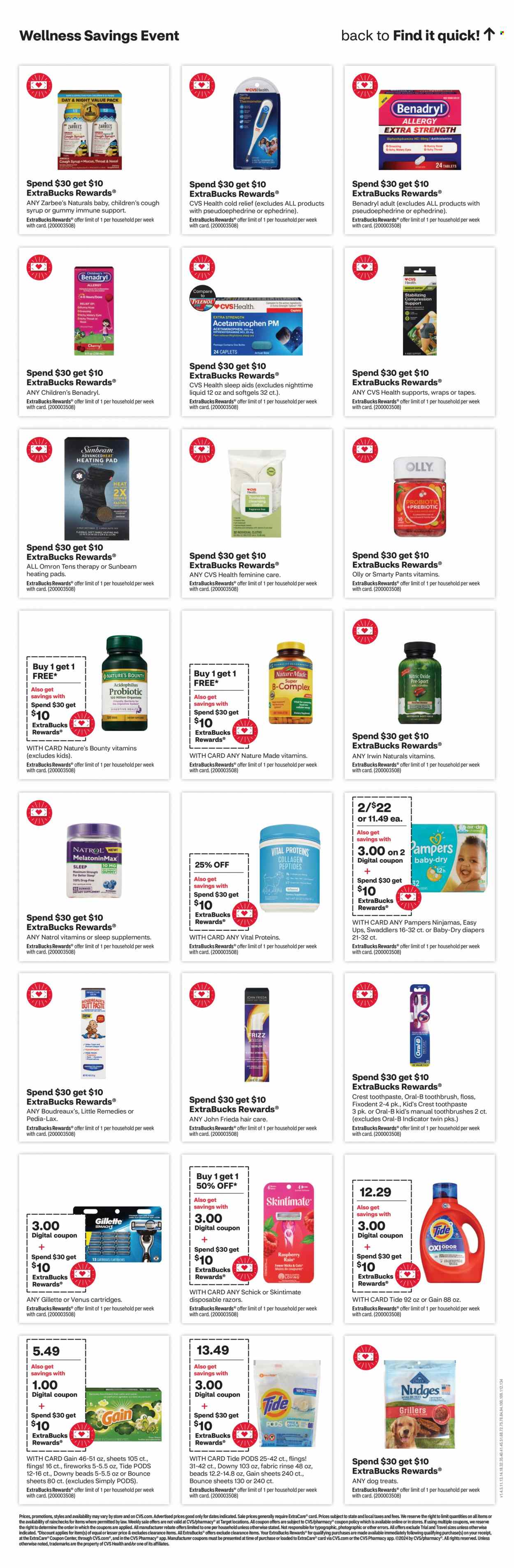 CVS Pharmacy ad - 01/14/2024 - 01/20/2024. Page 19
