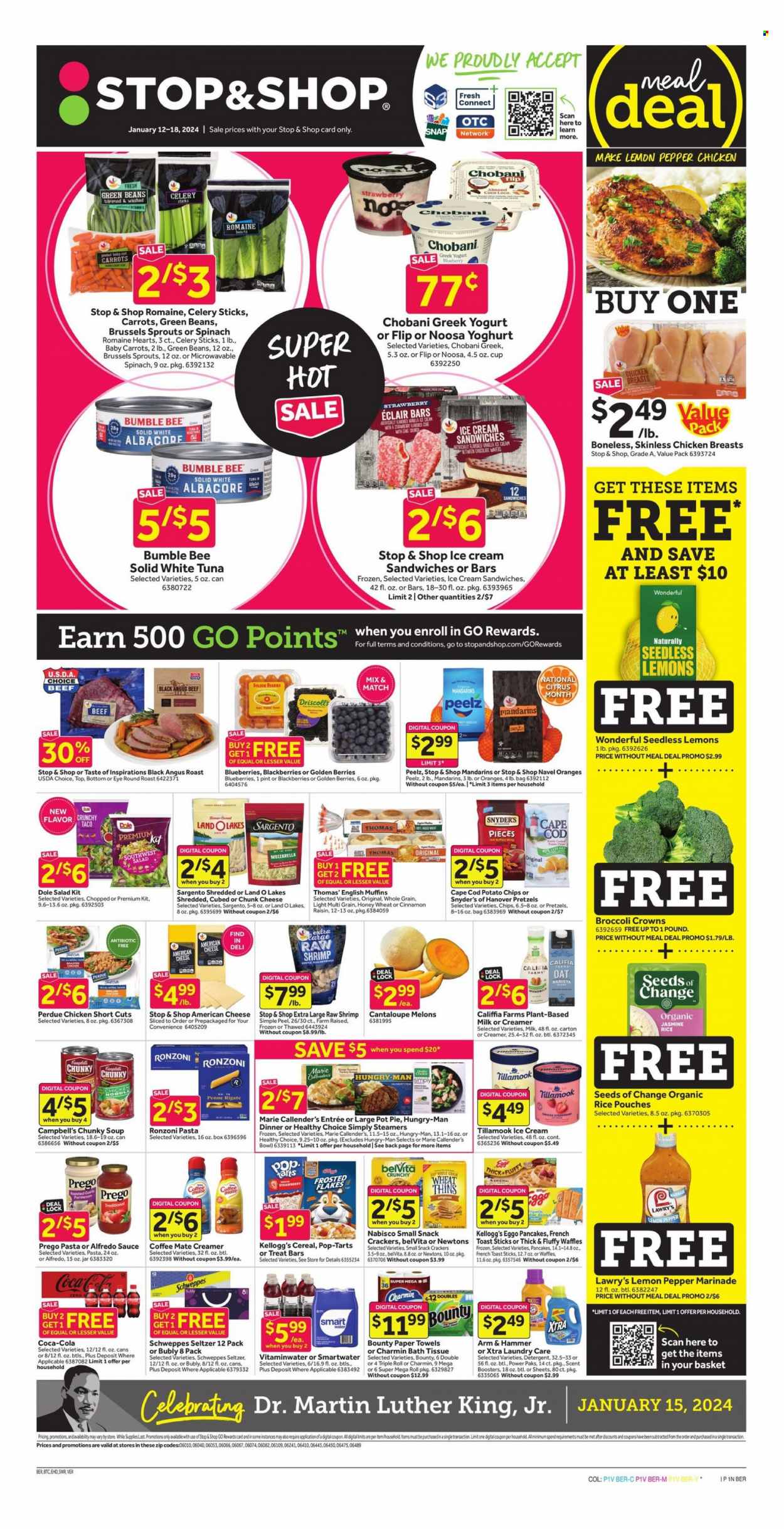 Stop & Shop ad - 01/12/2024 - 01/18/2024. Page 1