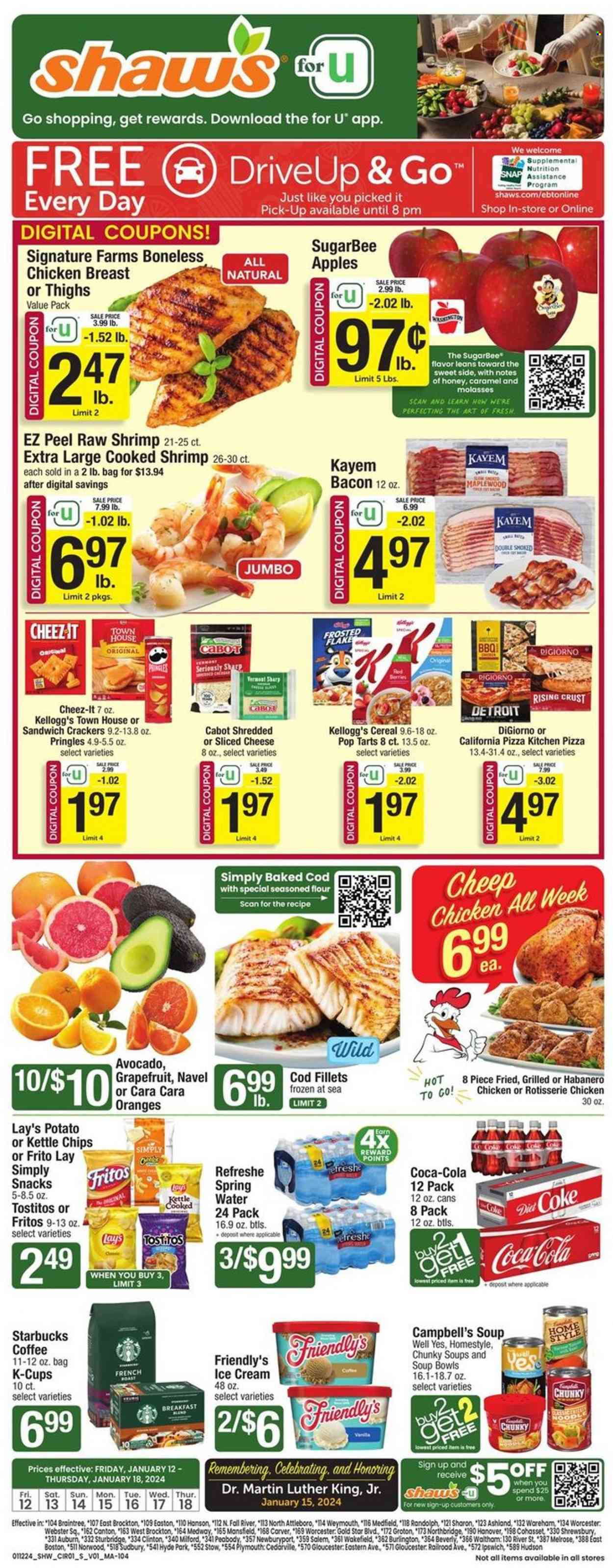 Shaw’s ad - 01/12/2024 - 01/18/2024. Page 1