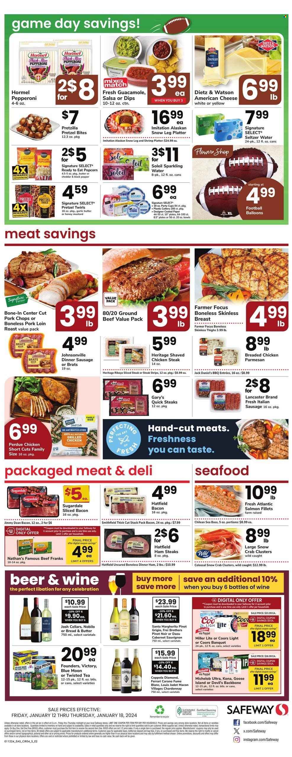 Safeway ad - 01/12/2024 - 01/18/2024. Page 3