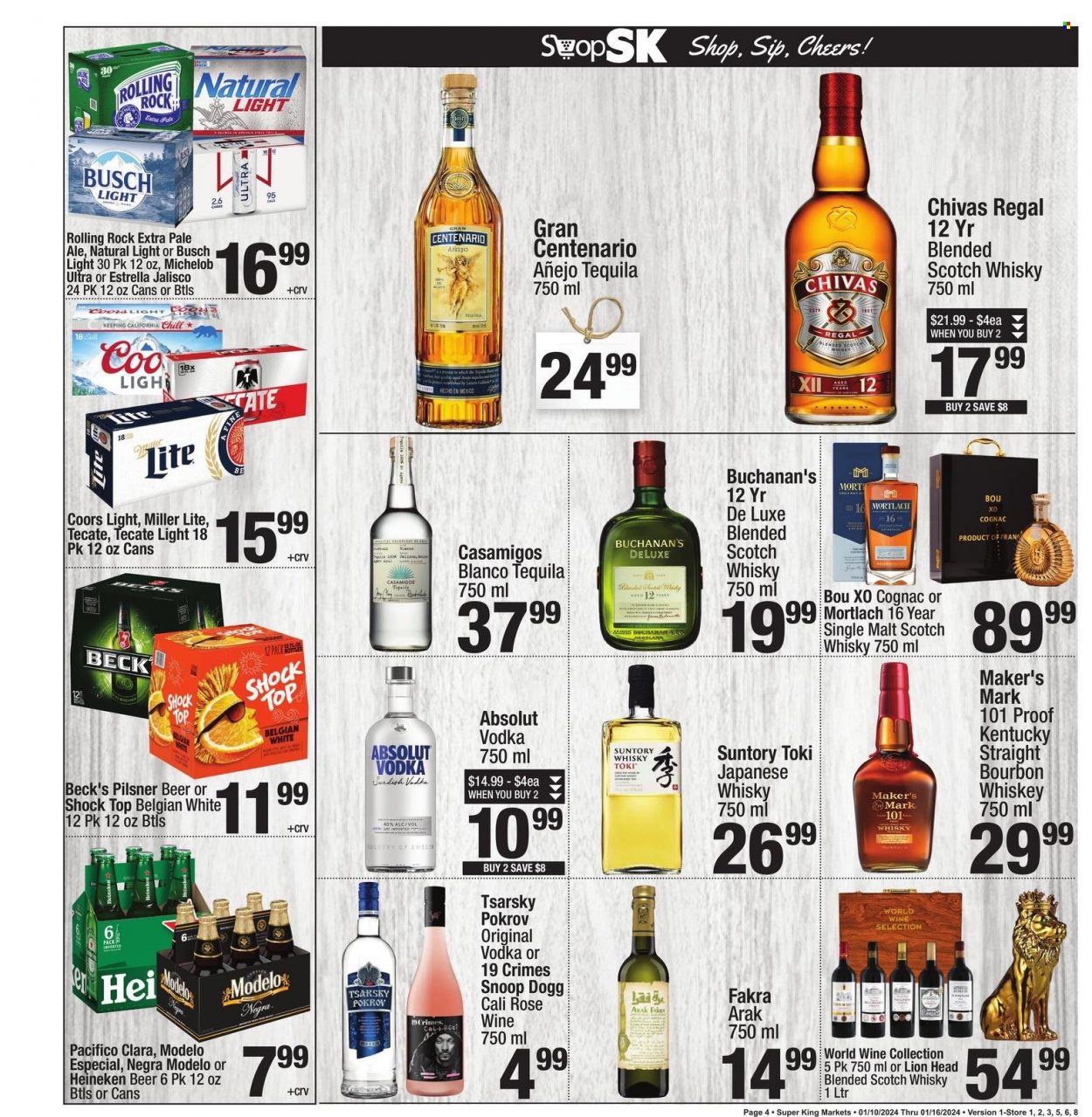 Super King Markets ad - 01/10/2024 - 01/16/2024. Page 4