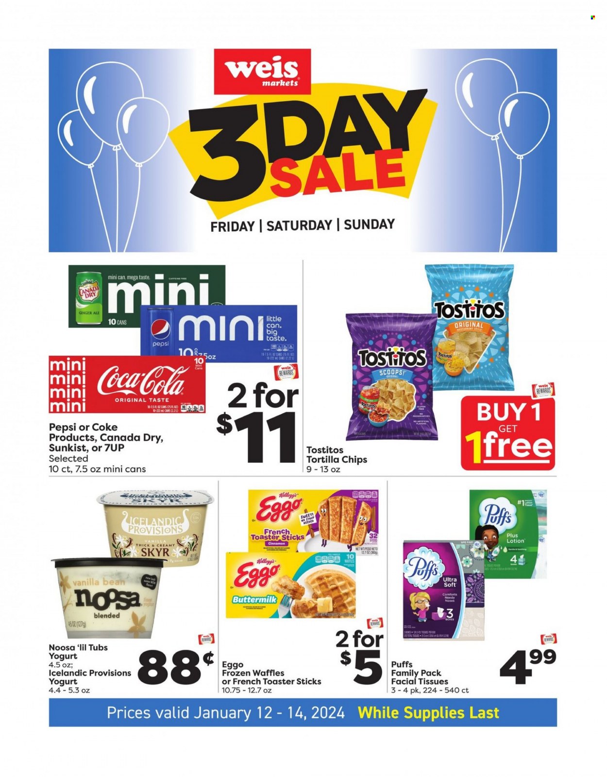 Weis ad - 01/12/2024 - 01/14/2024. Page 1