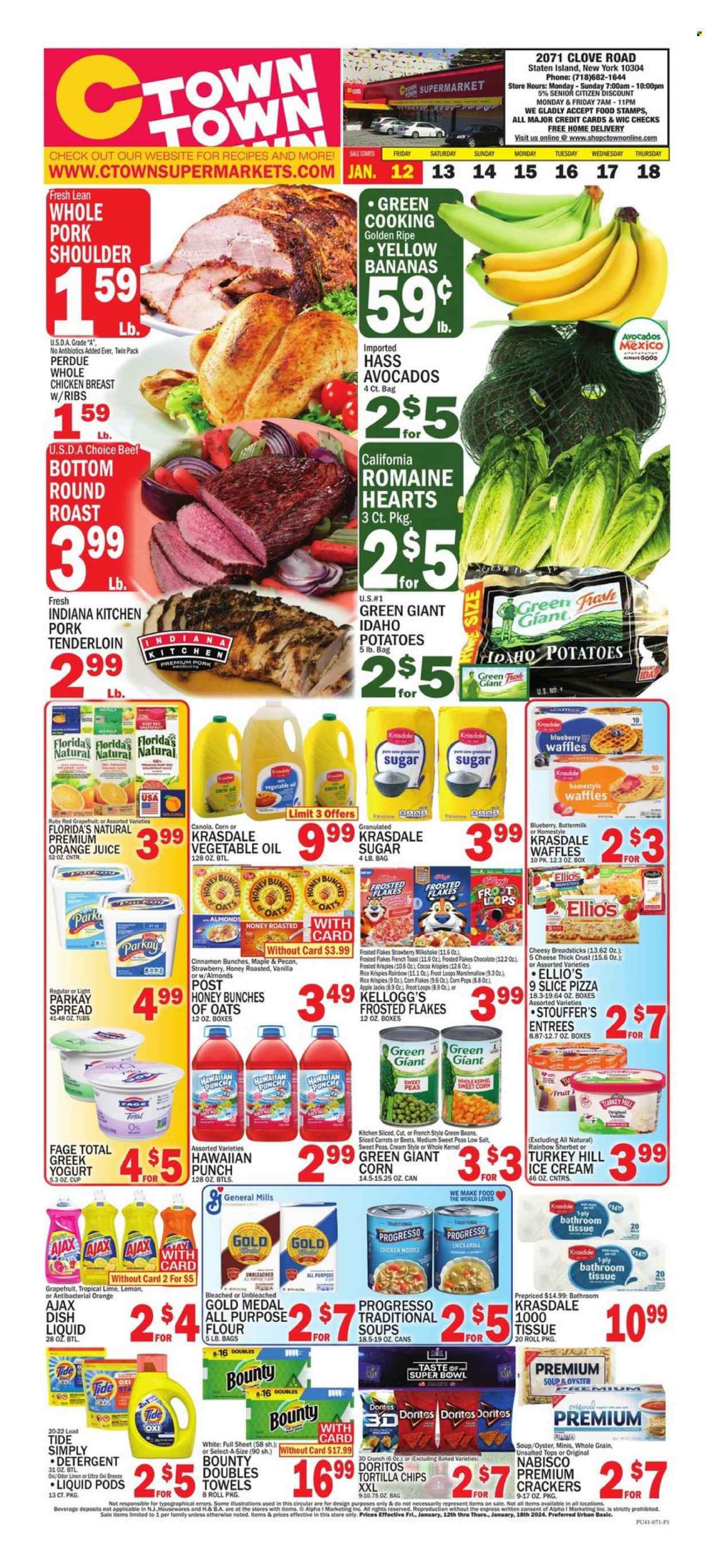C-Town ad - 01/12/2024 - 01/18/2024. Page 1
