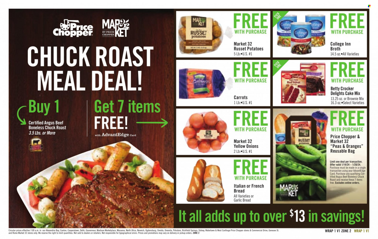 Price Chopper ad - 01/14/2024 - 01/20/2024. Page 13